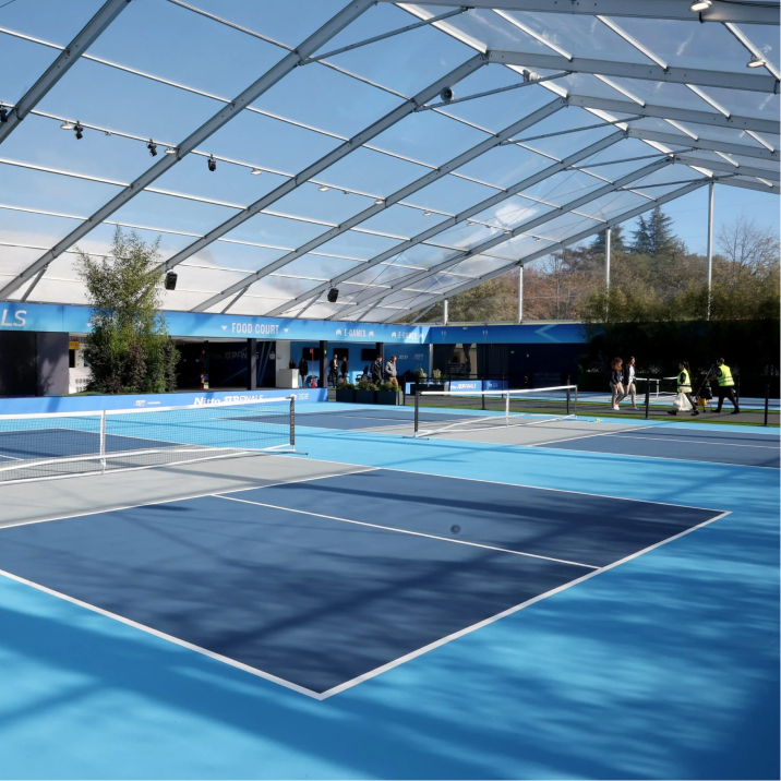 GreenSet pickleball surface